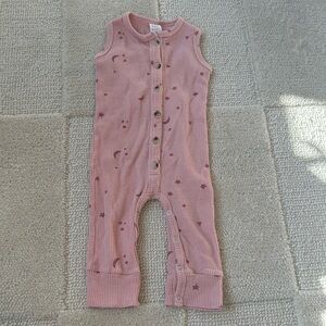 Kate Quinn pink romper size 6-12 months